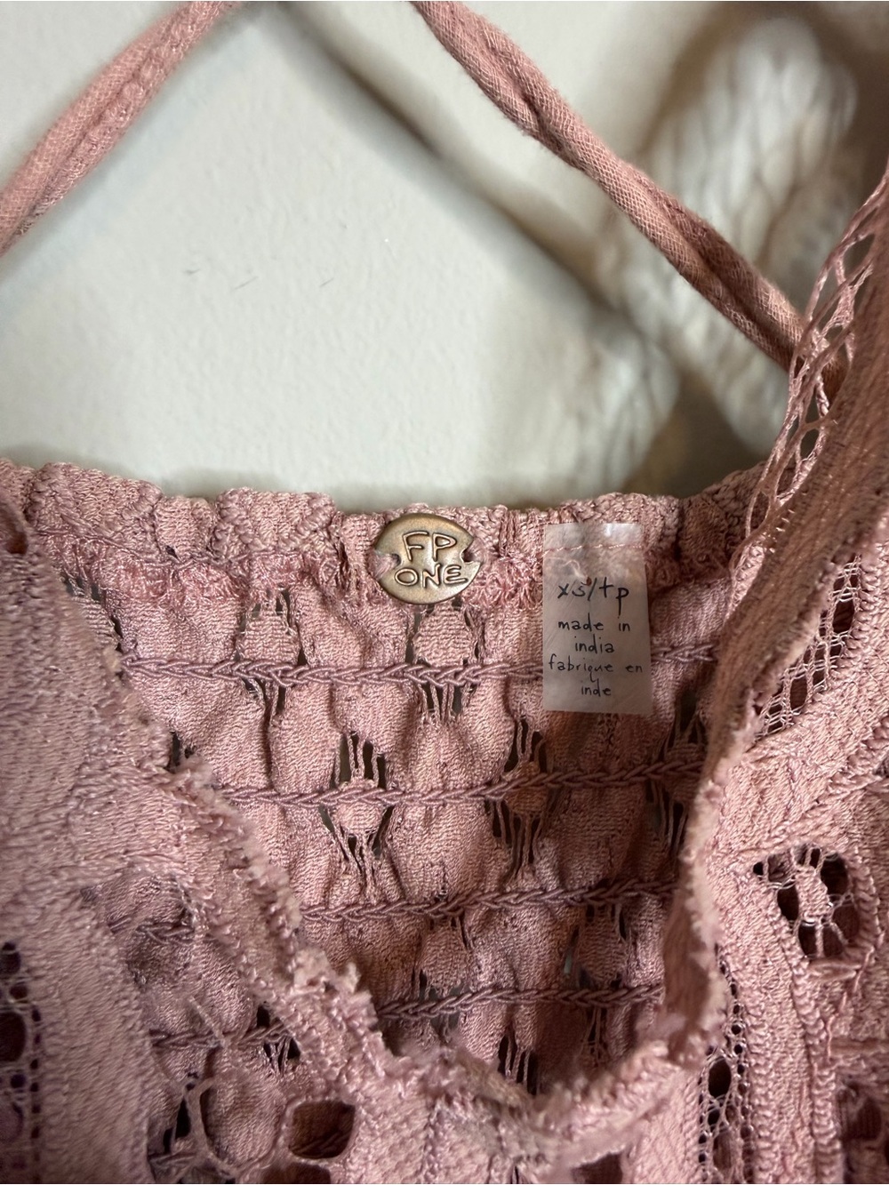 Free People Size XS Adella Slip Dress Pink Rose - Picture 6 of 9